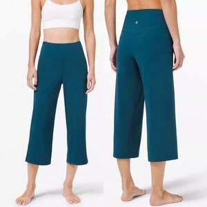 Lululemon Align Wide Leg Crop 23" - Blue Borealis